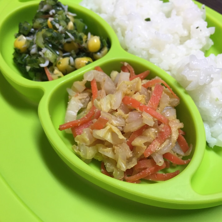 離乳食 完了期 白菜と人参のごま和え レシピ 作り方 By 楽天レシピ 離乳食 完了期 白菜と人参のごま和え レシピ 作り方 By 楽天レシピ